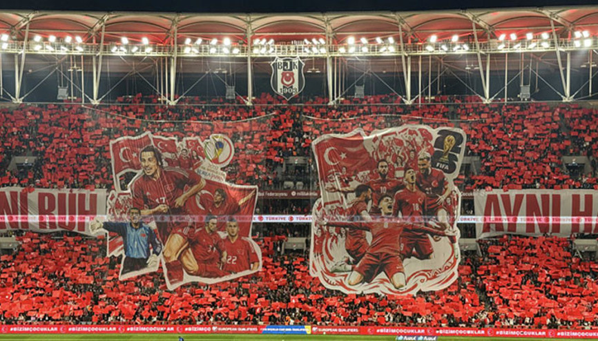Milli maça özel koreografi: Aynı ruh, aynı hava