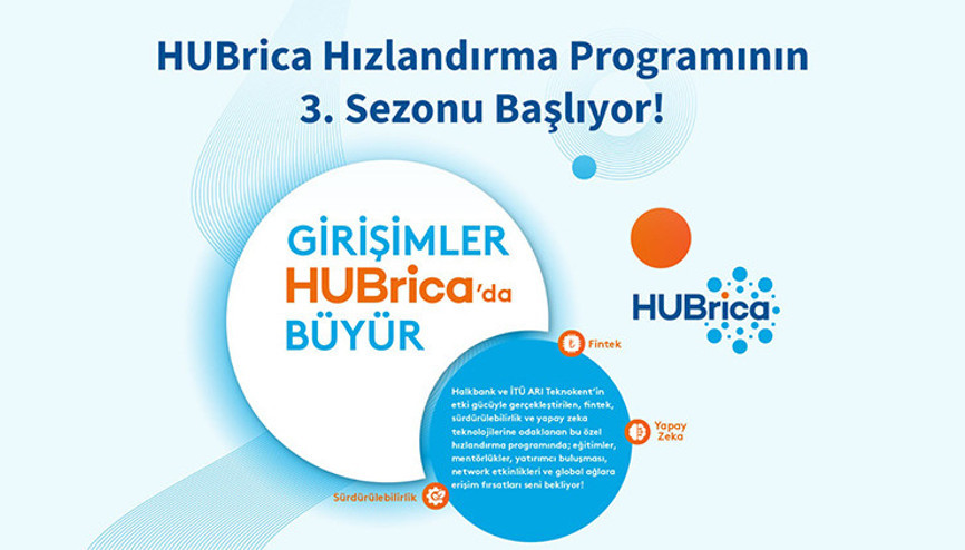 HUBrica Hızlandırma Programı’nın üçüncü dönem başvuruları başladı