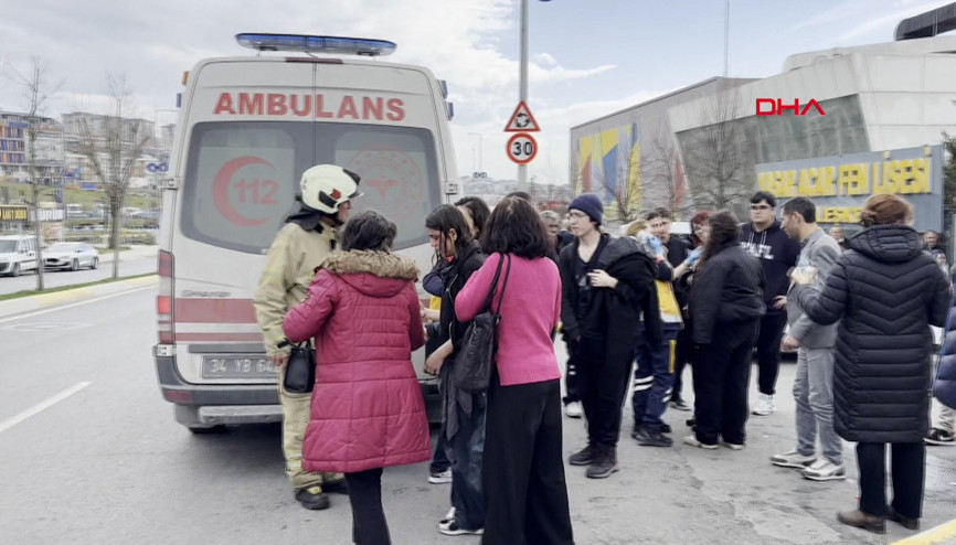 Fen lisesinin laboratuvarında korkutan patlama