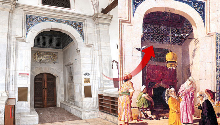 Osman Hamdi Bey’in çizdiği tablodaki camide 600 yıllık keşif