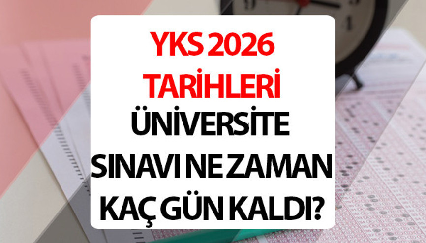 YKS 2026 TARİHLERİ VE OTURUM SAATLERİ || 2026 TYT, AYT ve YDT ne zaman yapılacak Üniversite sınavı ne zaman, kaç gün kaldı