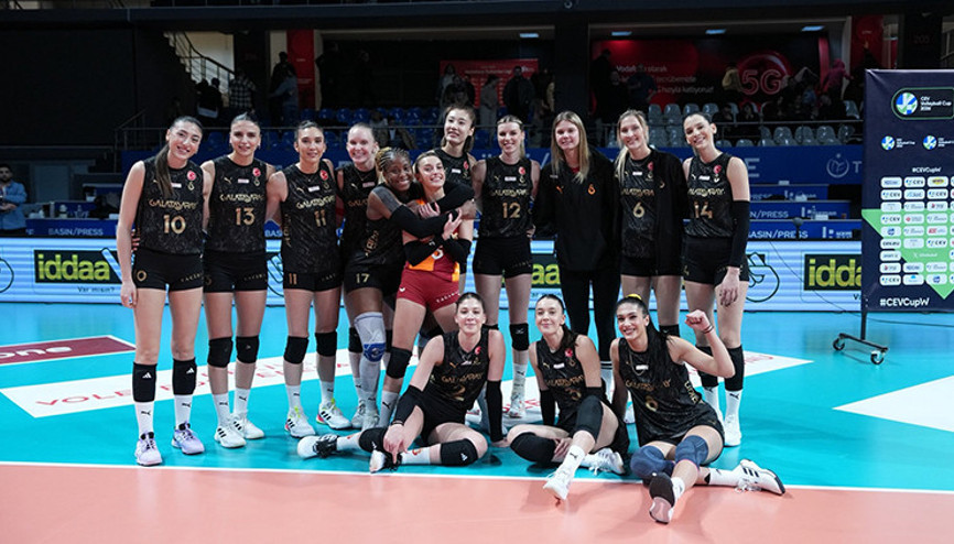 Galatasaray Daikin set vermedi Seride öne geçti