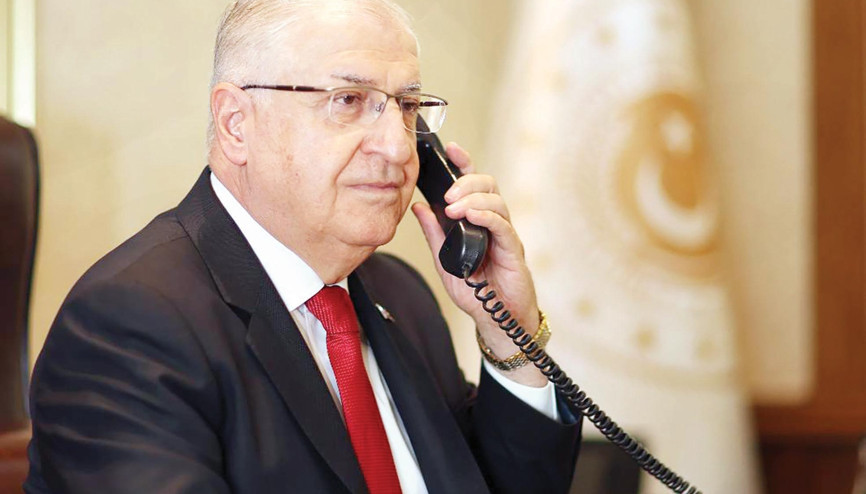 Bakan Güler İranlı mevkıdaşıyla görüştü