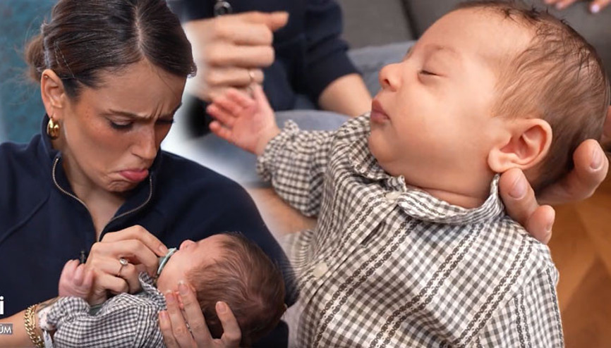 Bestemsu Özdemir oğlunun yüzünü ilk kez gösterdi