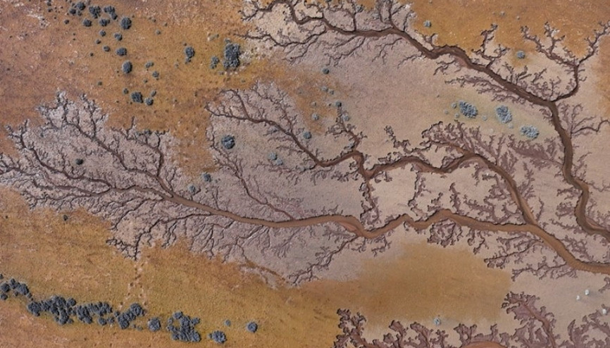 Ressam çalışması değil Görenler manzaraya hayran kaldı