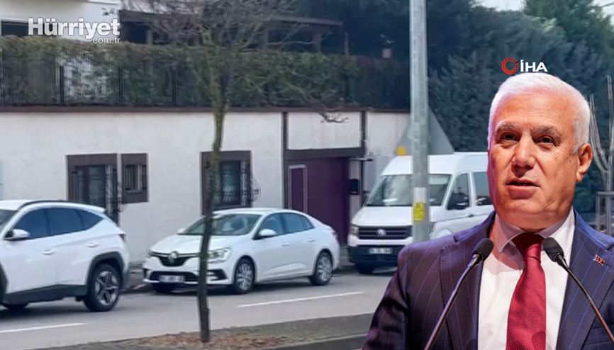 Bursa Büyükşehir Belediye Başkanı Mustafa Bozbeyin evinde arama