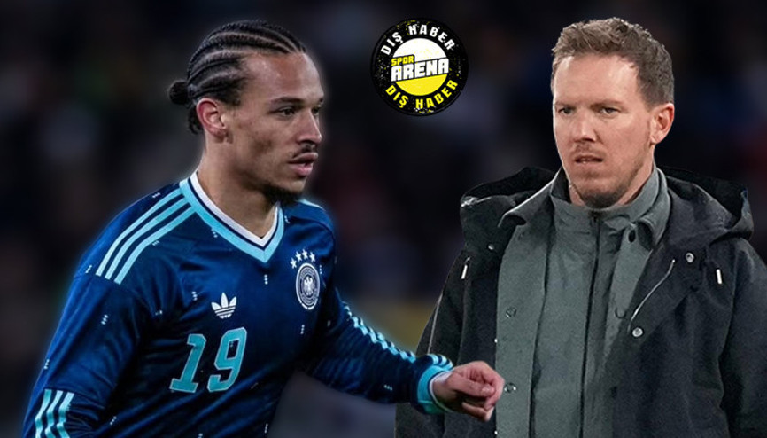 Almanyada Leroy Sane krizi Oyuna girerken yuhalandı, Nagelsmann taraftara tepki gösterdi