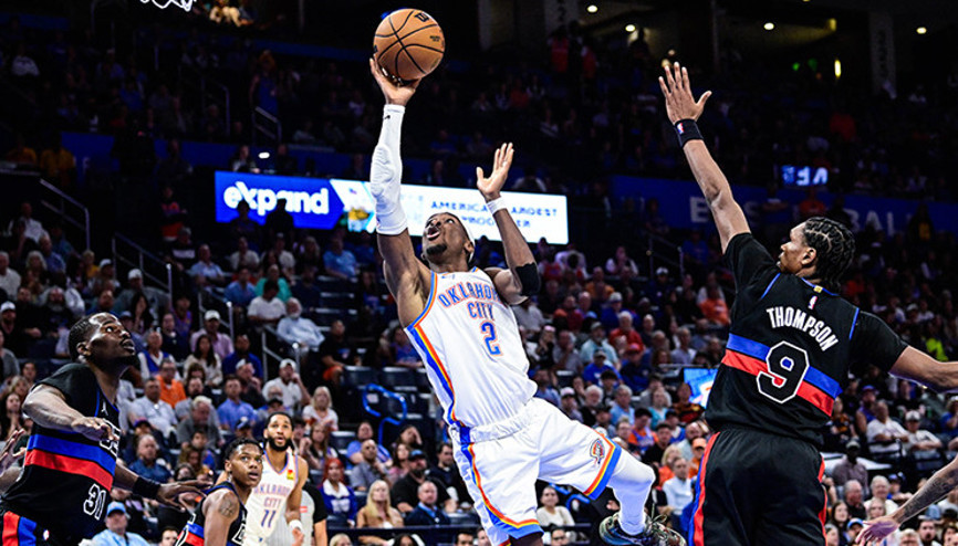 Thunder, sahasında Pistonsı uzatmada yendi