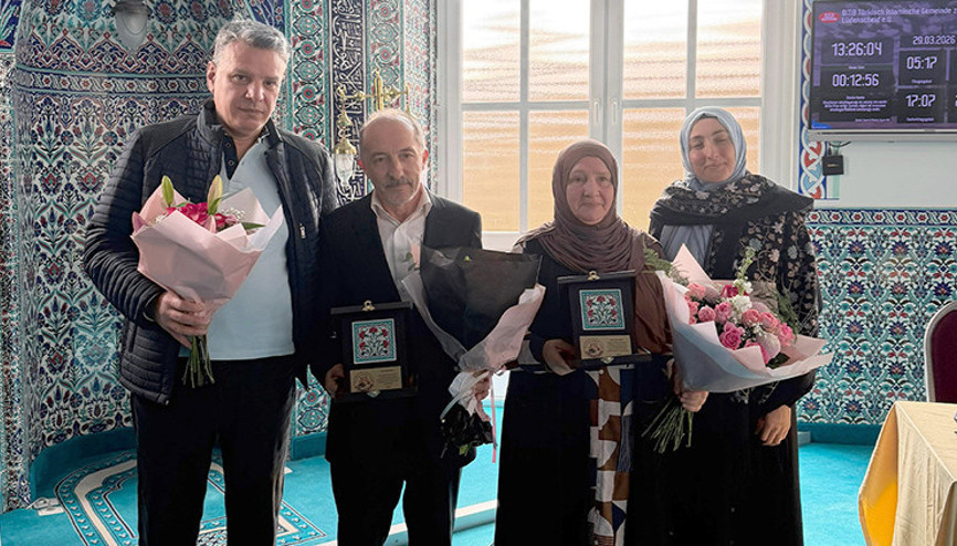 Lüdenscheid Sultan Ahmet Camii’nde anlamlı veda