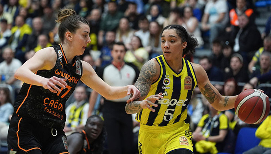 Fenerbahçe 77-75 Galatasaray (Kadınlar Basketbol Süper Ligi play-off final serisi)