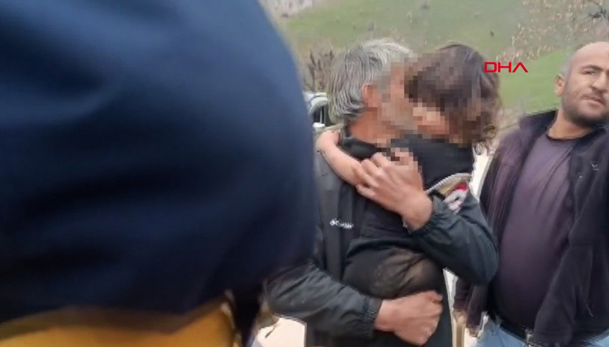 Hizanda kaybolan küçük kız sağ olarak bulundu