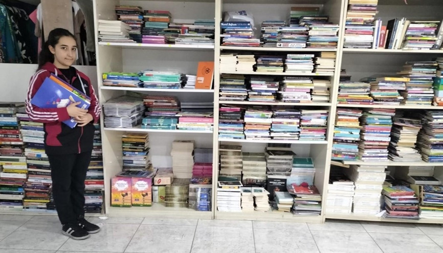 Her alışverişe bir kitap