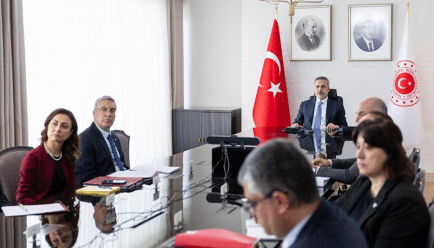 Dışişleri Bakanı Hakan Fidan, Hürmüz Boğazına ilişkin çevrimiçi toplantıya katıldı