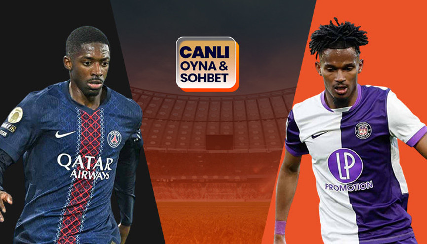 Lider PSG, Toulouseu konuk ediyor Maçın heyecanı canlı sohbet ile Misli’de