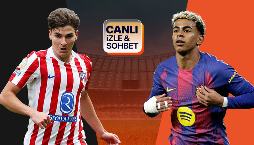 La Liga’da dev maç Atletico Madrid-Barcelona maçının heyecanı canlı yayın ile Misli’de