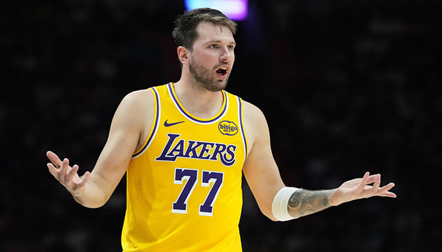 Lakersta Doncic şoku Normal sezonu kapattı