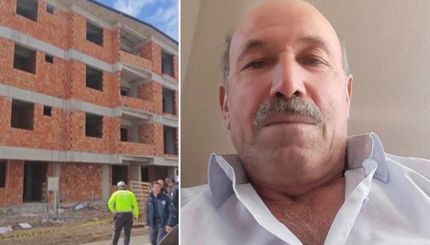 Amasyada korkunç olay İnşaatın çatısından düşen işçi, hayatını kaybetti
