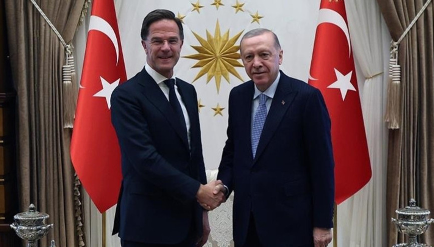 Cumhurbaşkanı Erdoğan, NATO Genel Sekreteri Rutte ile görüştü