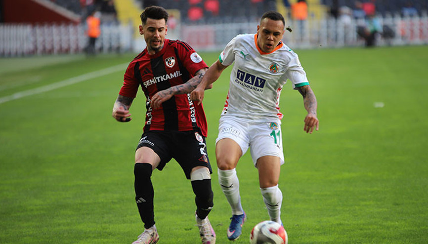Gaziantep FK 1-1 Alanyaspor (Süper Lig)