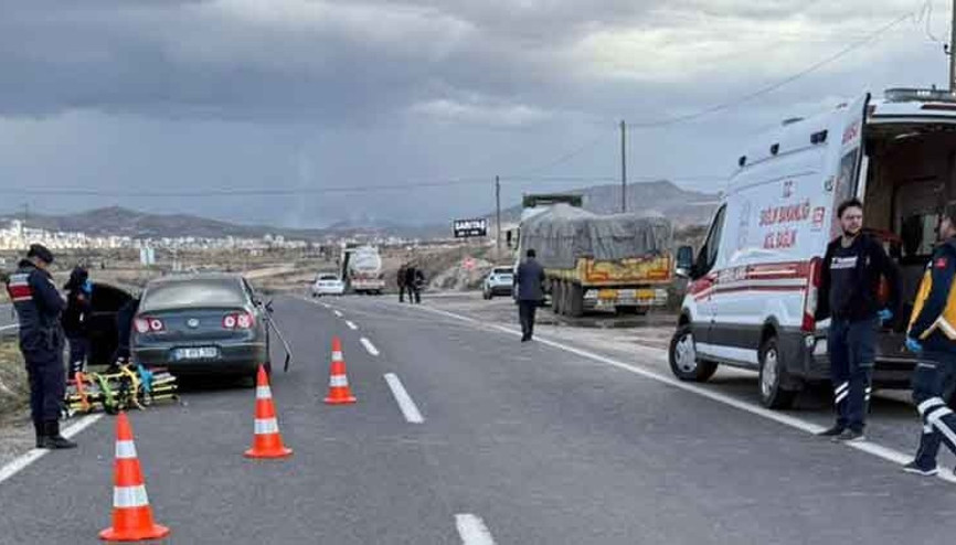 Nevşehir’de feci kaza Çocuk öldü, anne ve baba yaralandı