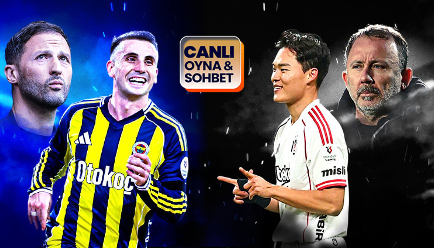 Fenerbahçe-Beşiktaş derbisinin heyecanı canlı sohbet ile Mislide yaşanıyor