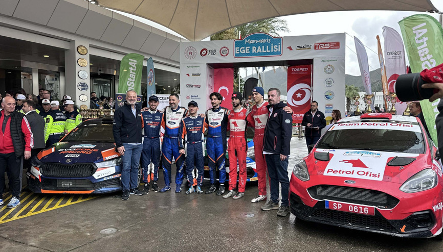 Marmaris’te ralli heyecanı sona erdi Marmaris’te ralli heyecanı sona erdi