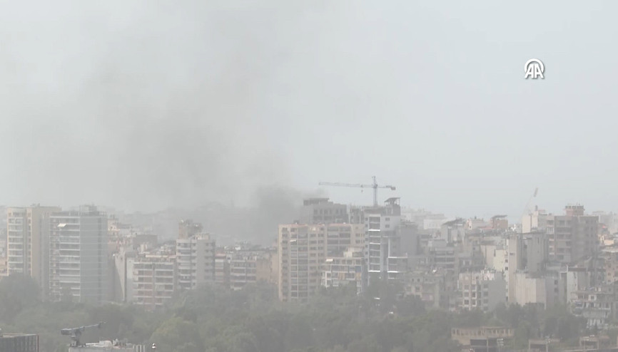 İsrail, Beyrutun Dahiye bölgesine hava saldırısı düzenledi