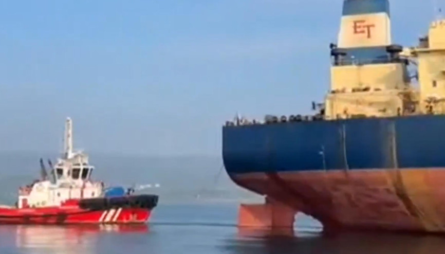 Çanakkale Boğazında tanker gemisinde arıza