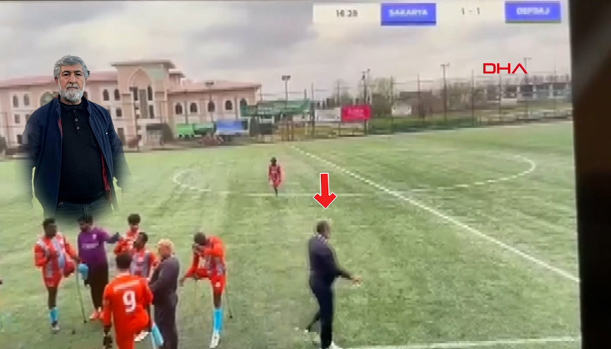 Ampute futbol maçında teknik direktör kalp krizi geçirip hayatını kaybetti Ampute futbol maçında teknik direktör kalp krizi geçirip hayatını kaybetti