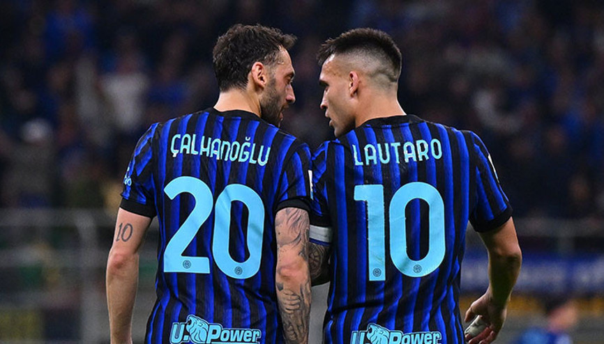 Hakan Çalhanoğlunun gol attığı maçta Inter, Romayı 5 golle geçti