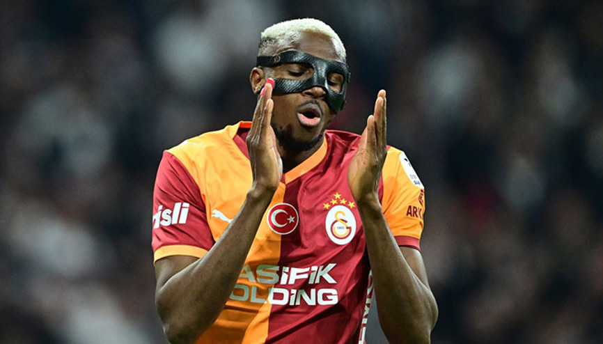 Galatasarayda Osimhensiz lig maçlarında 8 puan uçtu