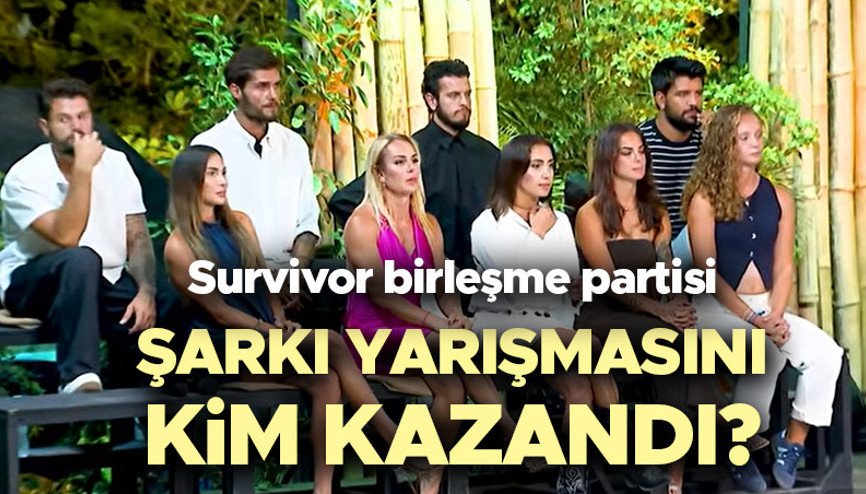SURVİVOR ŞARKI YARIŞMASININ KAZANANI (5 Nisan 2026 Pazar) | Dün akşam Survivor Birleşme Partisi şarkı yarışmasını kim kazandı, birinci kim oldu, ödül ne oldu İşte Survivor son bölüm birleşme partisi ödülünü kazanan takım