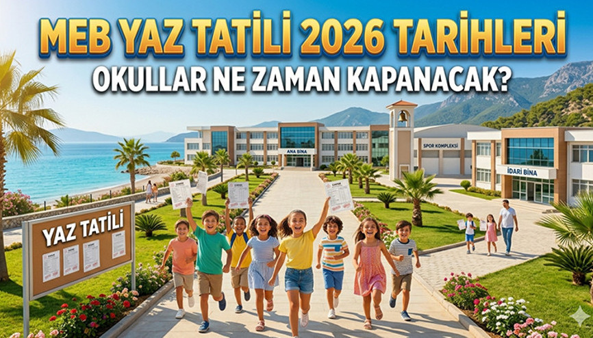 OKULLARDA TATİL TAKVİMİ VE SÜRESİ 2025-2026 MEB TATİL TARİHLERİ BAŞLANGIÇ VE BİTİŞİ || Okullar ne zaman kapanacak 2026 Yaz tatili ne zaman başlıyor, karneler hangi gün, saat kaçta alınacak