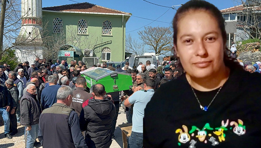 Eşi tarafından av tüfeğiyle vurulup öldürülen genç kadın, toprağa verildi