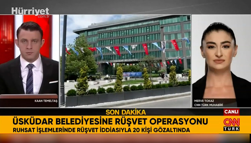 Üsküdar Belediyesine operasyon: 20 kişi gözaltına alındı