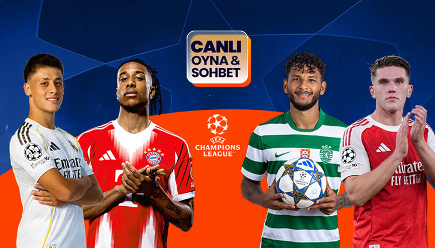 Şampiyonlar Liginde çeyrek final zamanı İki dev maçın heyecanı canlı sohbet ile Mislide
