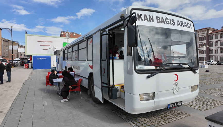 Şarkışlada Kızılaydan kan bağışı kampanyası