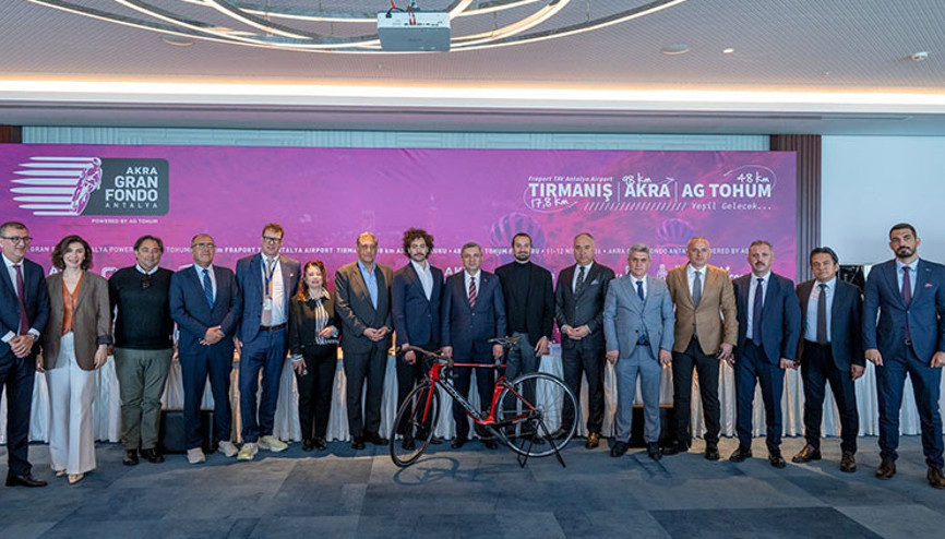 AKRA Gran Fondo Antalya heyecanı bu hafta sonu yaşanacak