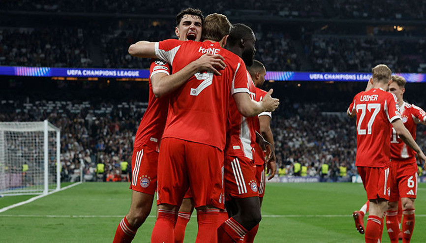 Real Madrid 1-2 Bayern Münih (Şampiyonlar Ligi çeyrek final) Arda Güler...