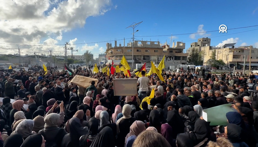 Filistinliler, İsrail’in çıkardığı “idam yasasını” protesto etti