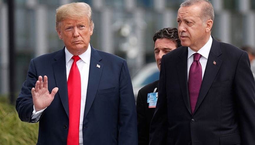 Cumhurbaşkanı Erdoğan, Trump ile görüştü