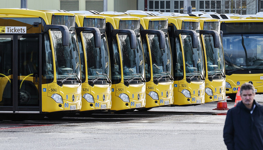 Bavyera’da toplu taşıma grevleri büyüyor