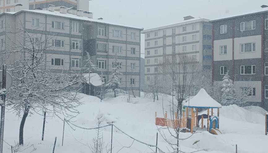 Bitlis’te kar yağışı