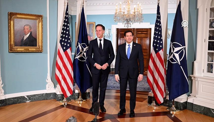 ABD Dışişleri Bakanı Rubio, NATO Genel Sekreteri Rutte ile görüştü