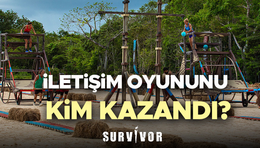 SURVİVOR İLETİŞİM OYUNUNU KAZANAN TAKIM BELLİ OLDU Dün akşam (9 Nisan) Survivorda kim kazandı, iletişim ödülünü kim aldı Tansiyon yükseldi İşte Survivor son bölüm ödülü kazanan takım