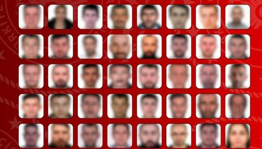 Kırmızı bültenle aranan 16 şüpheli yakalandı