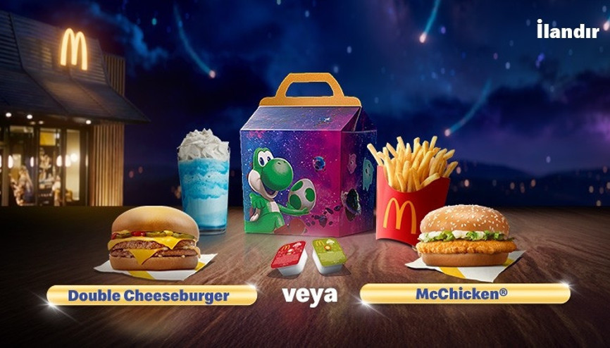 Süper Mario Efsanesi McDonald’s Menülerinde
