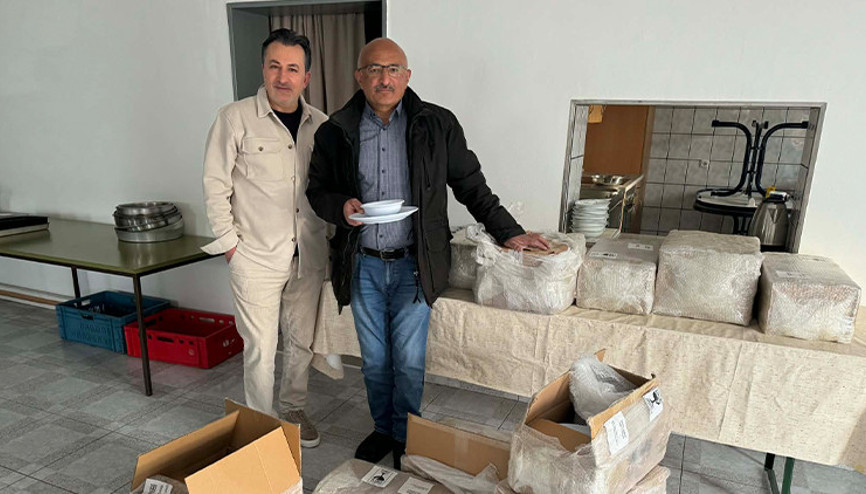 Lemwerder Sultan Ahmet Camii’ne mutfak ekipmanı desteği