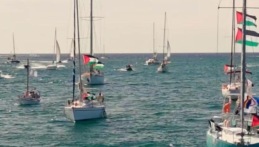 Sumud Filosu Barcelonadan Gazzeye doğru yola çıkıyor