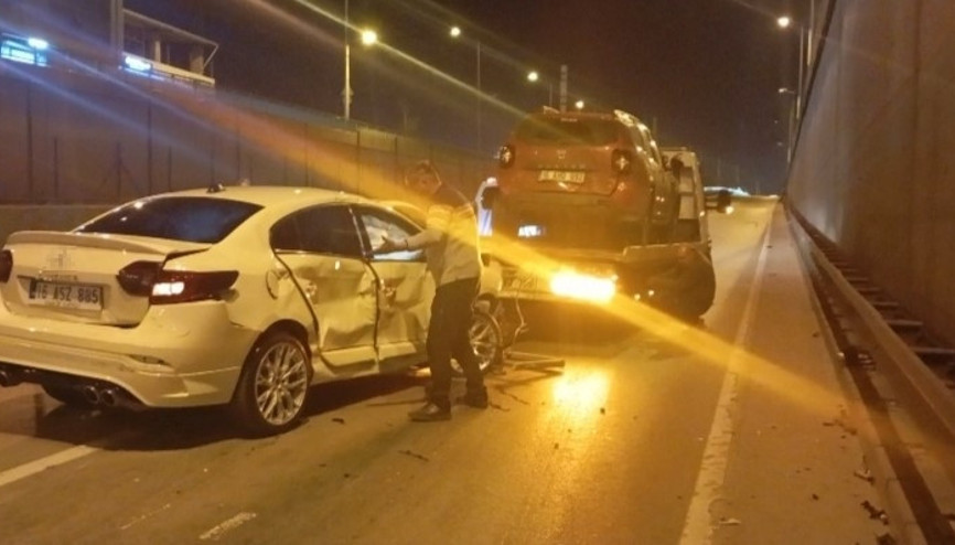 Bursada zincirleme kaza: 6 yaralı
